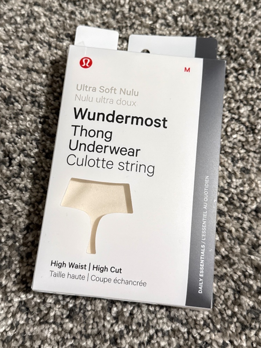 Lululemon Wundermost Thong M
